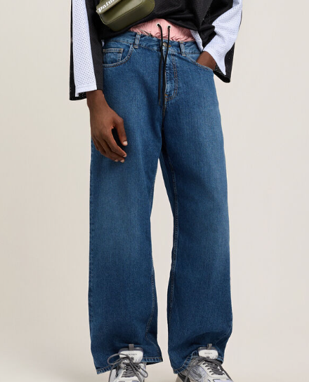MW CURVED LOGO LOOSE 5 POCKET