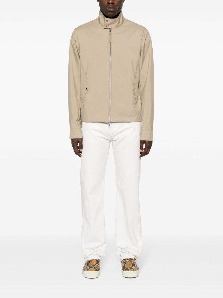 Chaberton appliqué-logo jacket