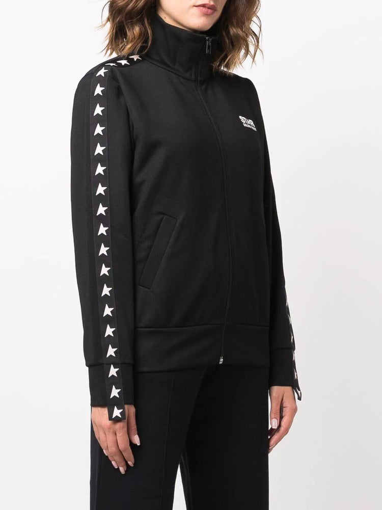 STAR/ W'S ZIPPED TRACK JACKET DENISE / TECHNICAL JERSEY/ LOGO STAR/ STRIP