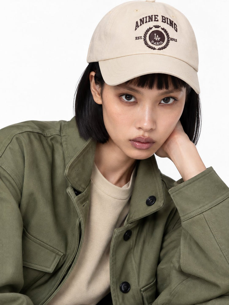 JEREMY BASEBALL CAP COLLEGIATE - DEEP EMERALD