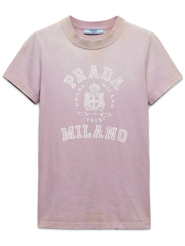 logo-print T-shirt