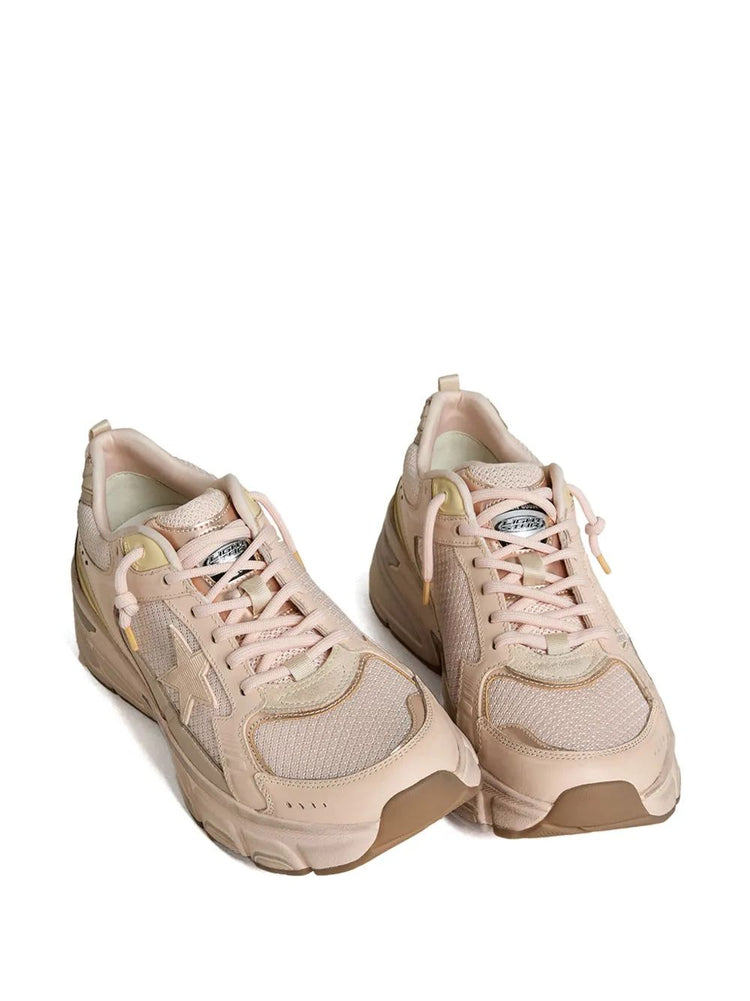 LIGHTSTAR NET LEATHER AND SUEDE UPPER TPU STAR NET HEEL AND SPUR