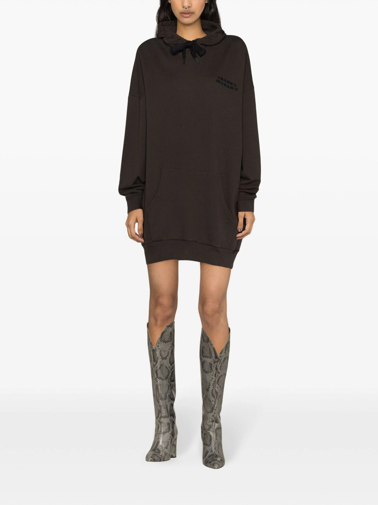 Solena logo-embroidered hoodie