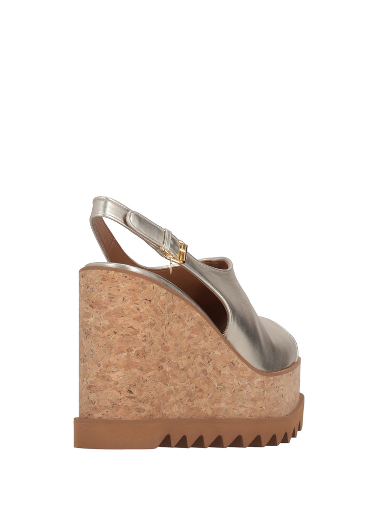 SNEAKELYSE SLINGBACK SANDAL 120 METALLIC ALTER MAT