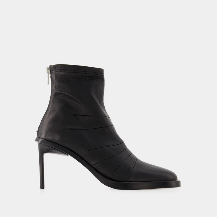HEDY ANKLE BOOTS NAPPA STRETCH LEATHER