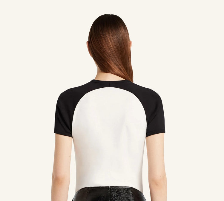 T-SHIRT CIRCLE CONTRAST