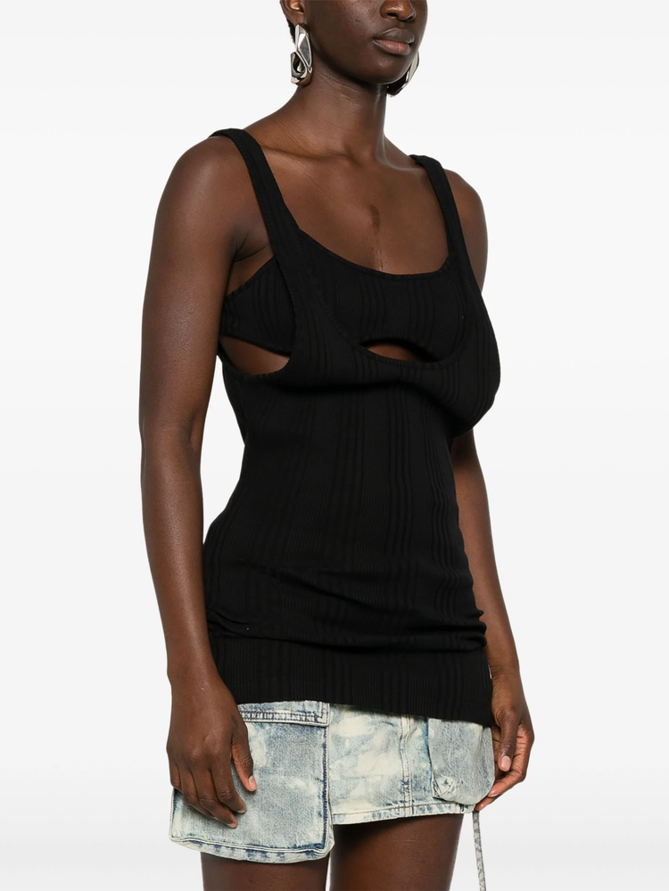 layered tank top