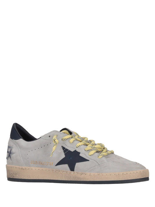 BALLSTAR SUEDE UPPER TOE AND SPUR LEATHER STAR AND HEEL