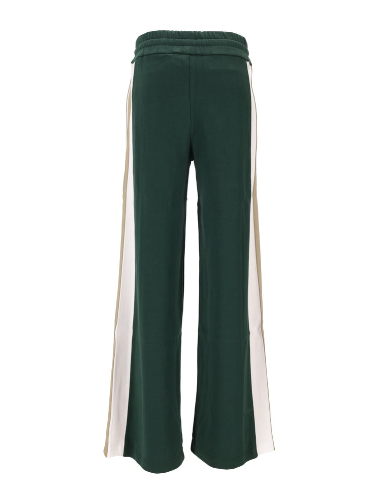 MONOGRAM COLORBLOCK SWEATPANT DARK GREEN