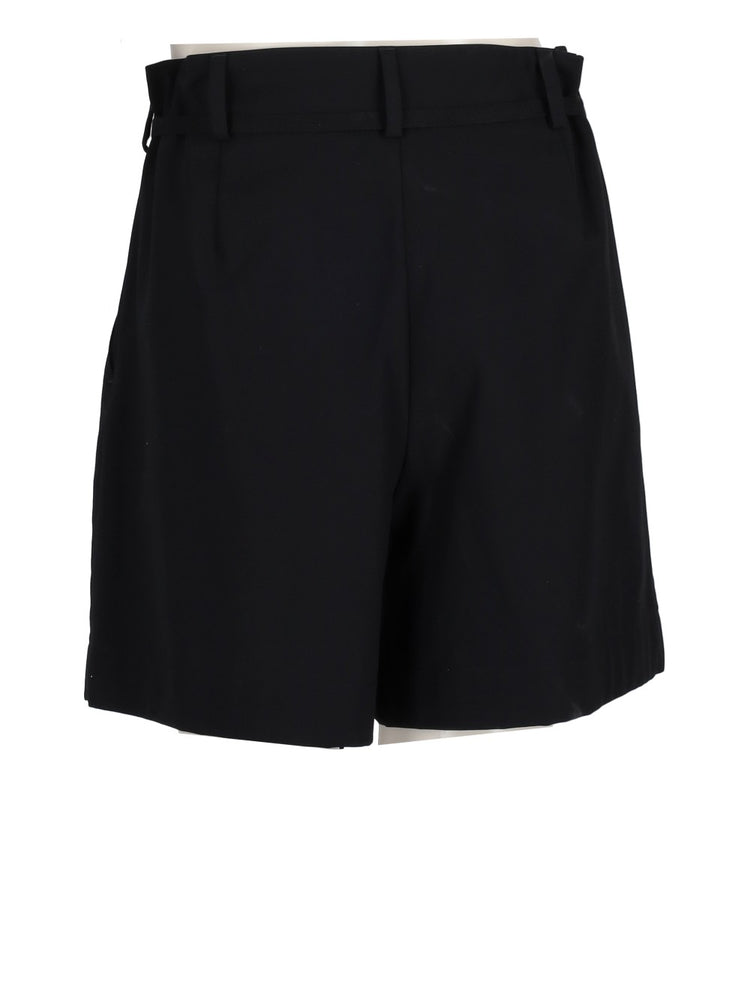 Jess pleated shorts cotton twill