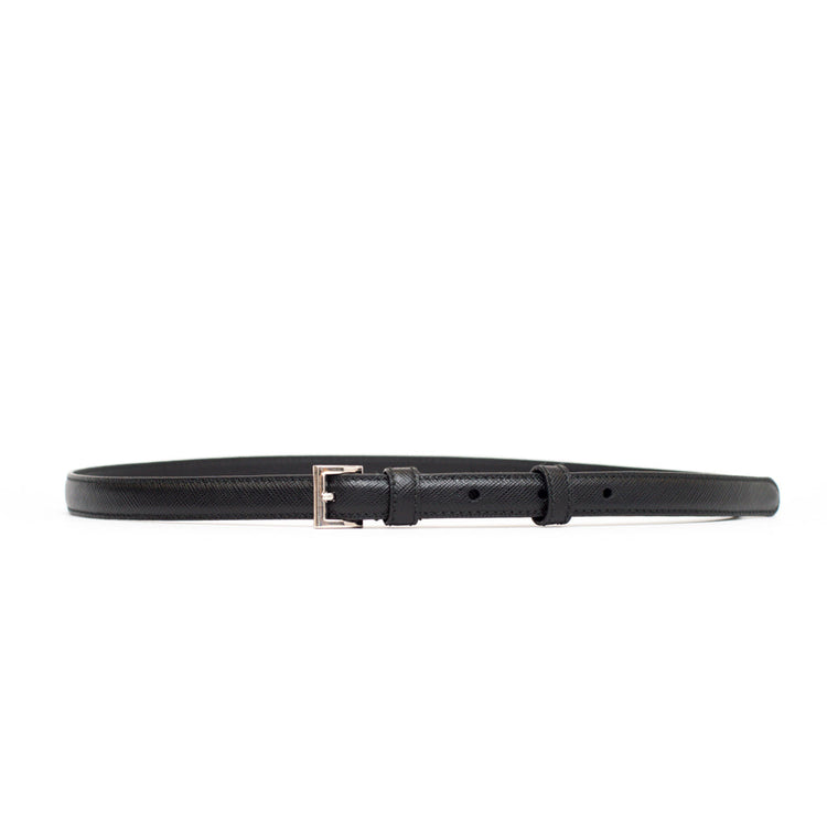 PRADA saffiano slim belt