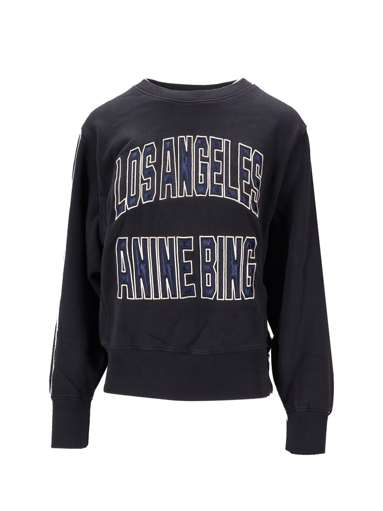 HARRY SHRUNKEN SWEATSHIRT LA - OATMEAL MELANGE
