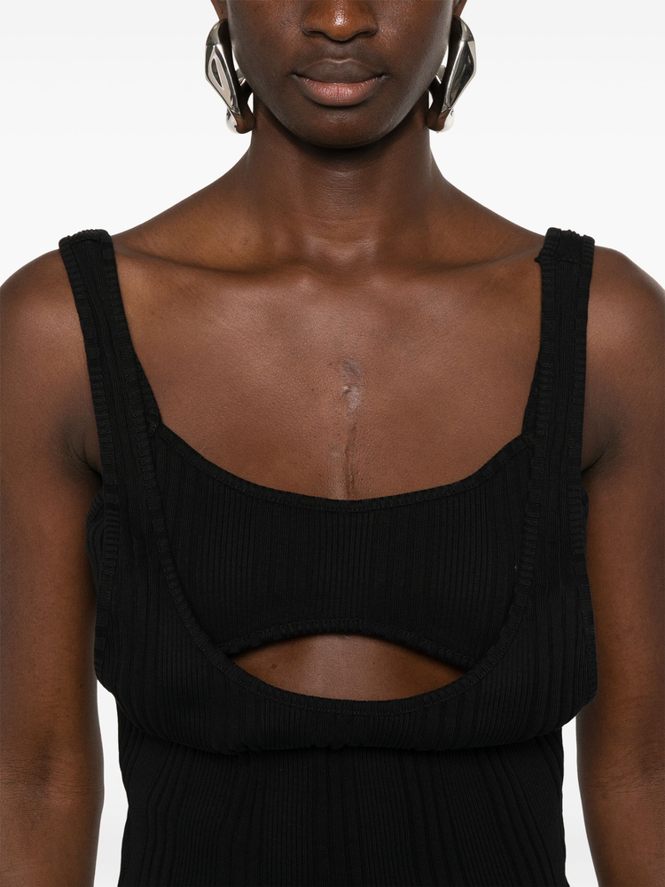 layered tank top