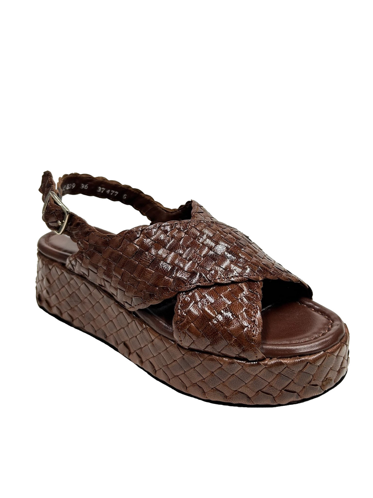 Maui platform wooden sandal