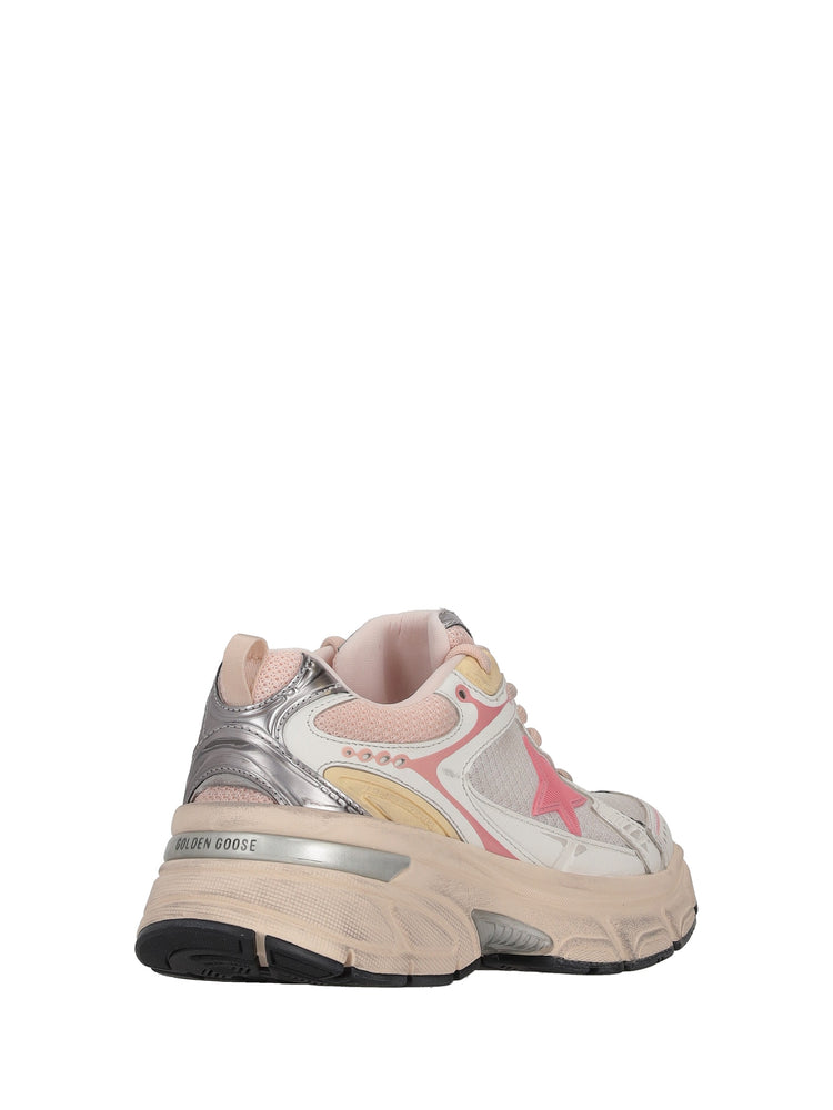 LIGHTSTAR MESH AND LEATHER UPPER POLISHED BIO BASED TOE AND SPUR TPU STAR