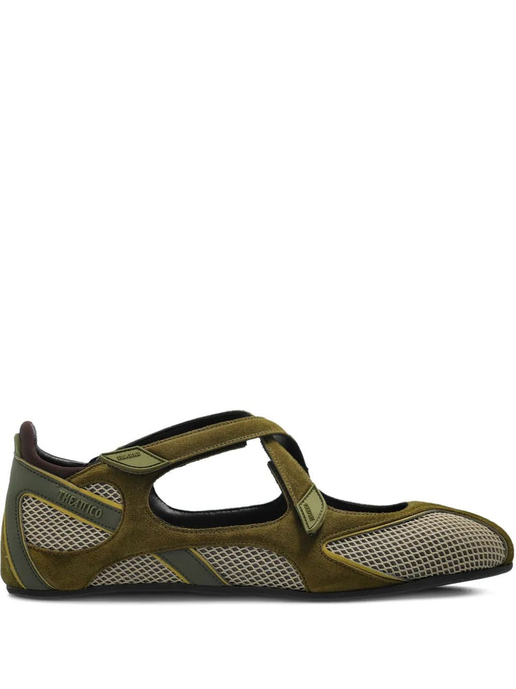 'Floor01' ballerina flat Multimateriali sintetici e pelle