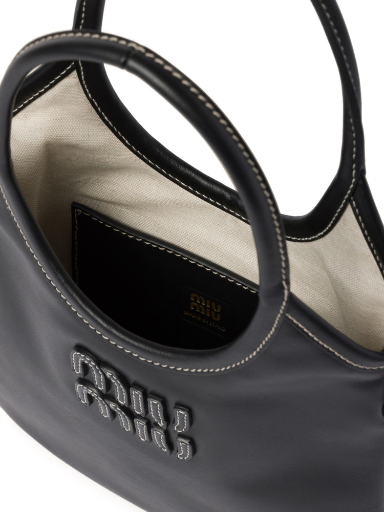 Ivy leather tote bag