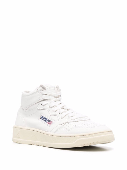 Medalist high-top logo patch sneakers
