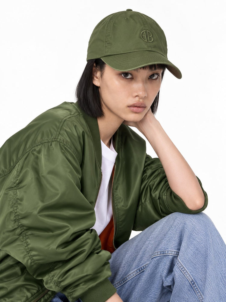 JEREMY BASEBALL CAP AB NYLON - BLACK