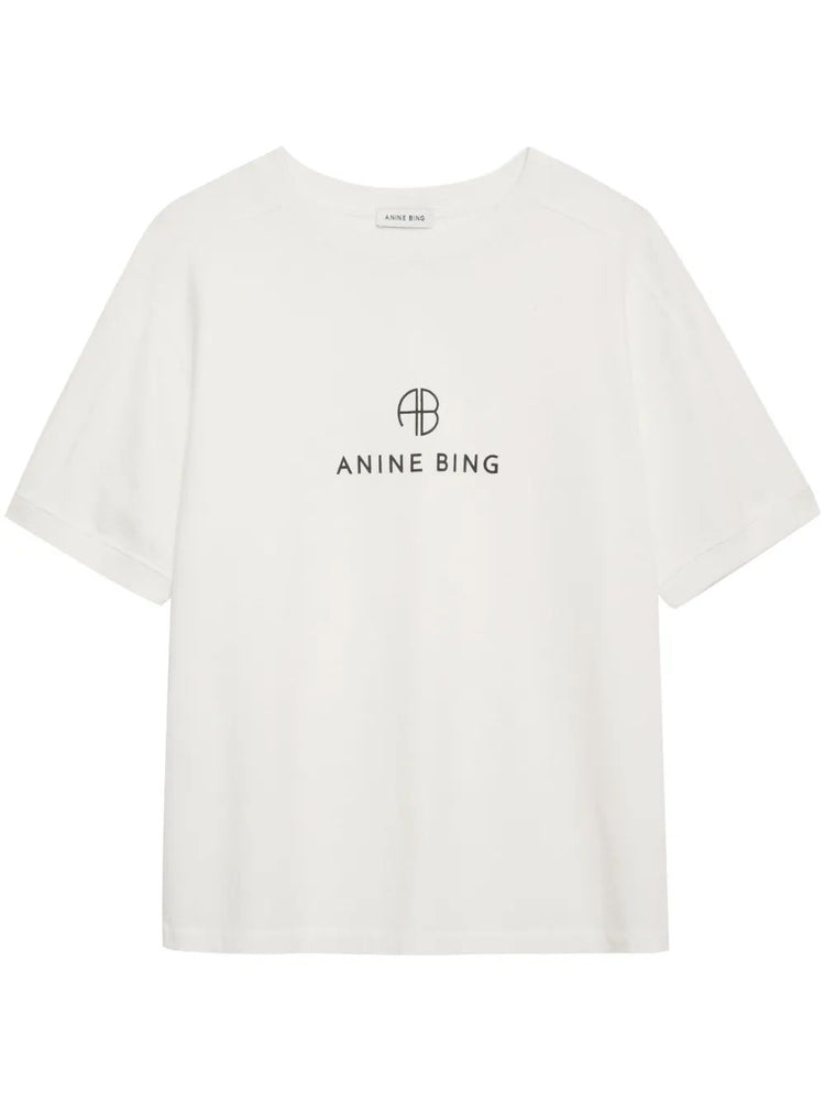 JAYLIN TEE MONOGRAM  IVORY