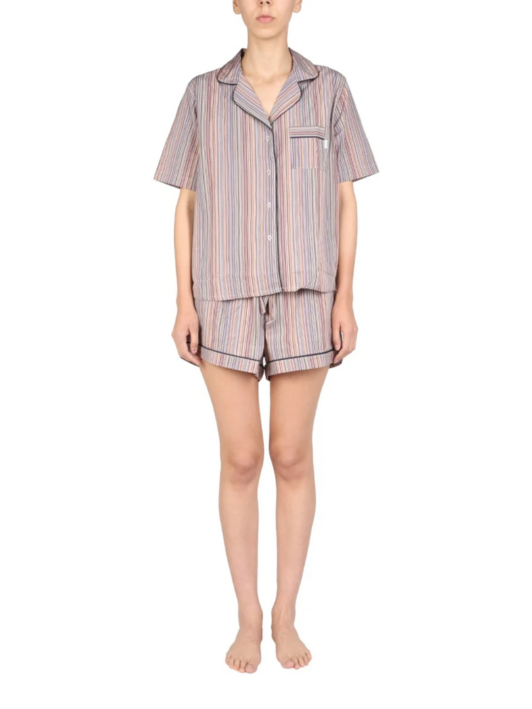 WOMEN PJ SET SHORT SIG