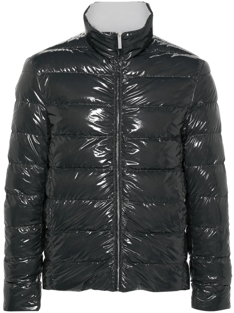 reversible zip-up puffer jacket