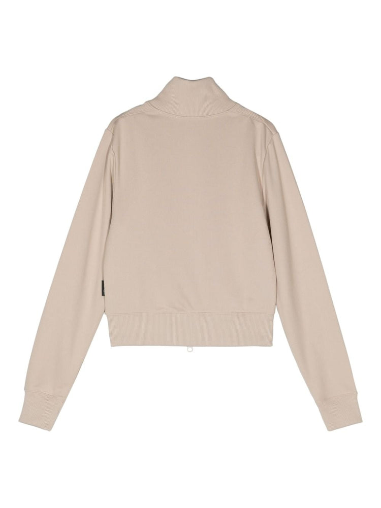 zip-up interlock track jacket