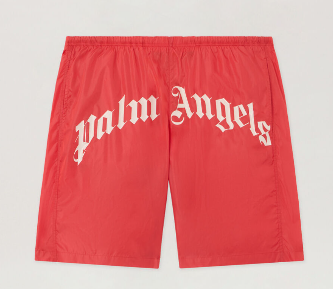 CURVED LOGO SWIMSHORT