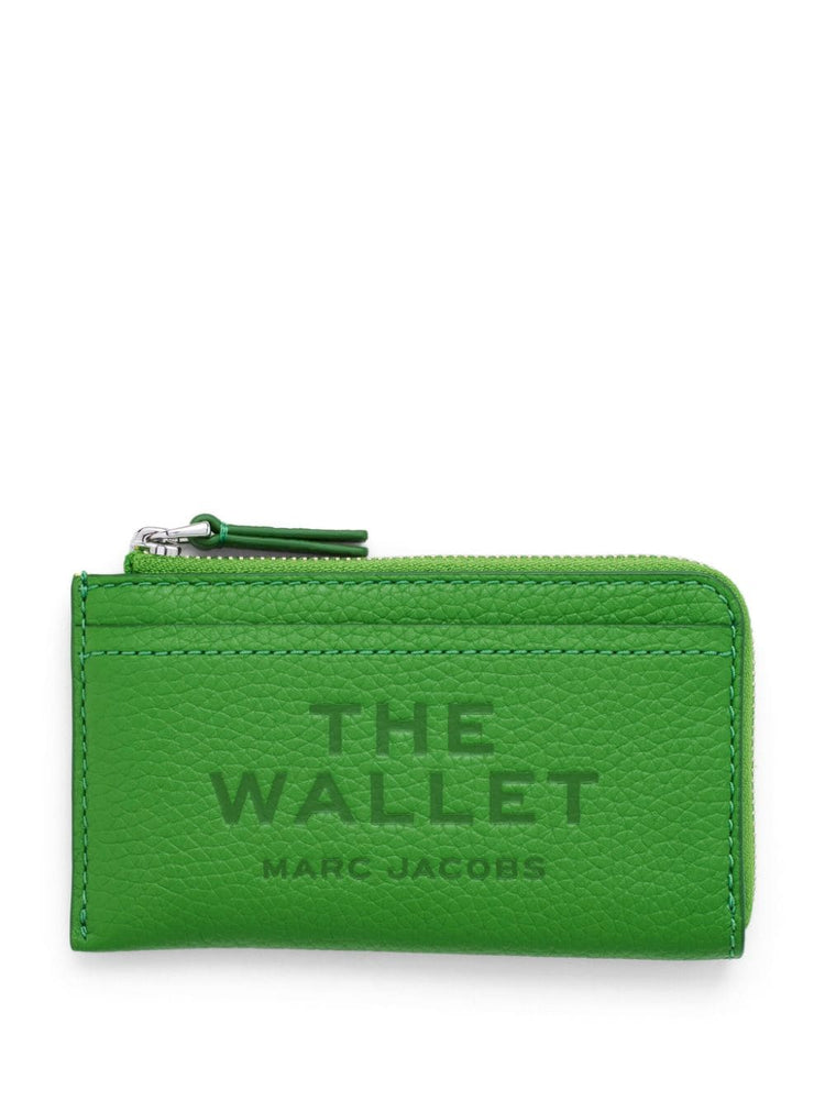 The Leather top zip multi wallet