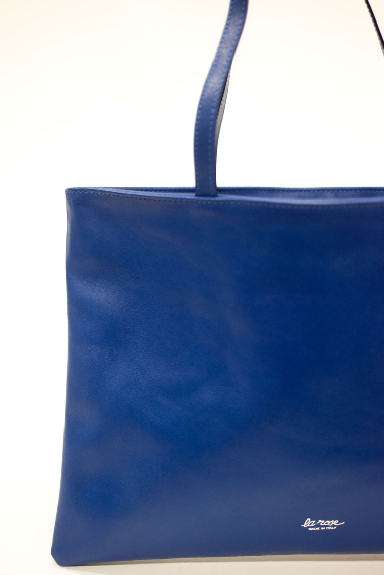 LA ROSE tote bag nero
