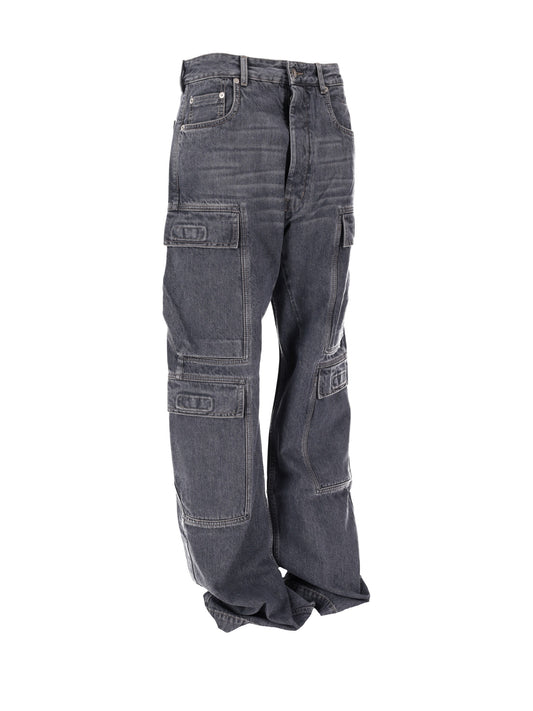 DRKSHDW DOUBLE CARGO JEANS