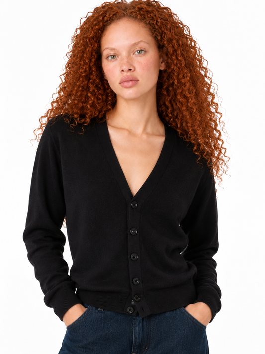 RELAXED TWISTED CARDIGAN