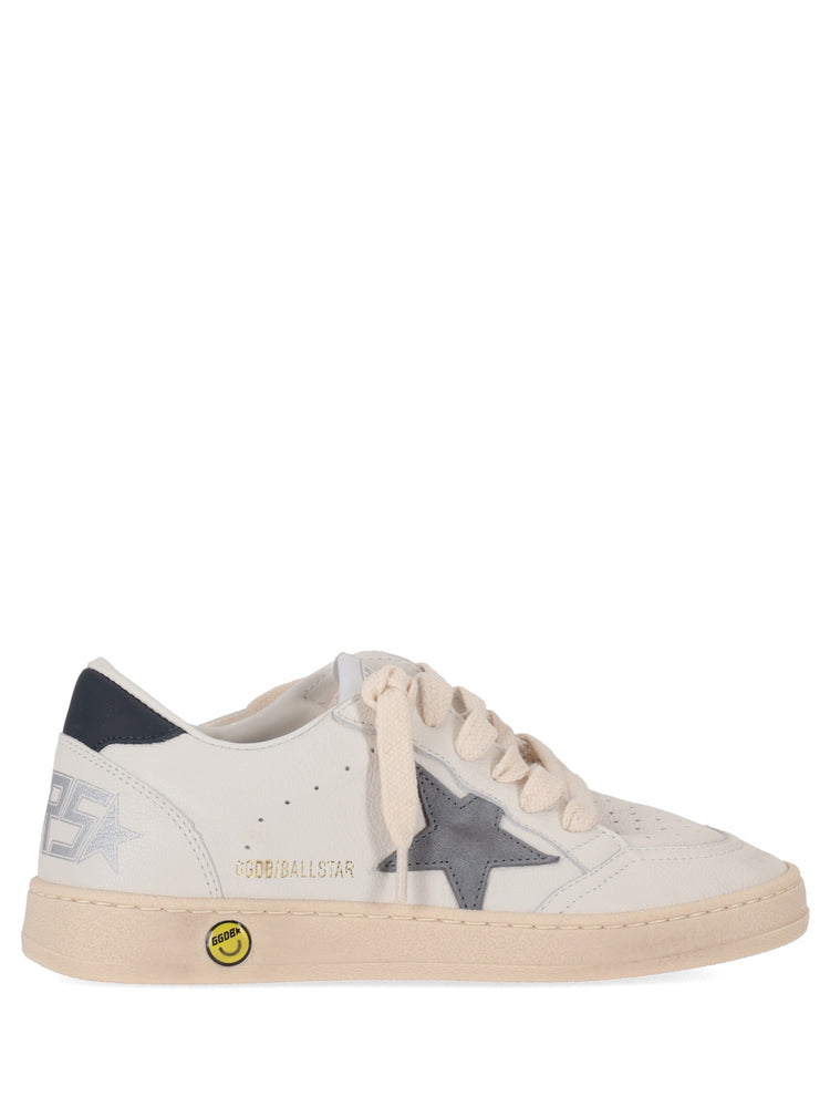 BALLSTAR NAPPA UPPER TOE AND SPUR NABUK STAR LEATHER HEEL