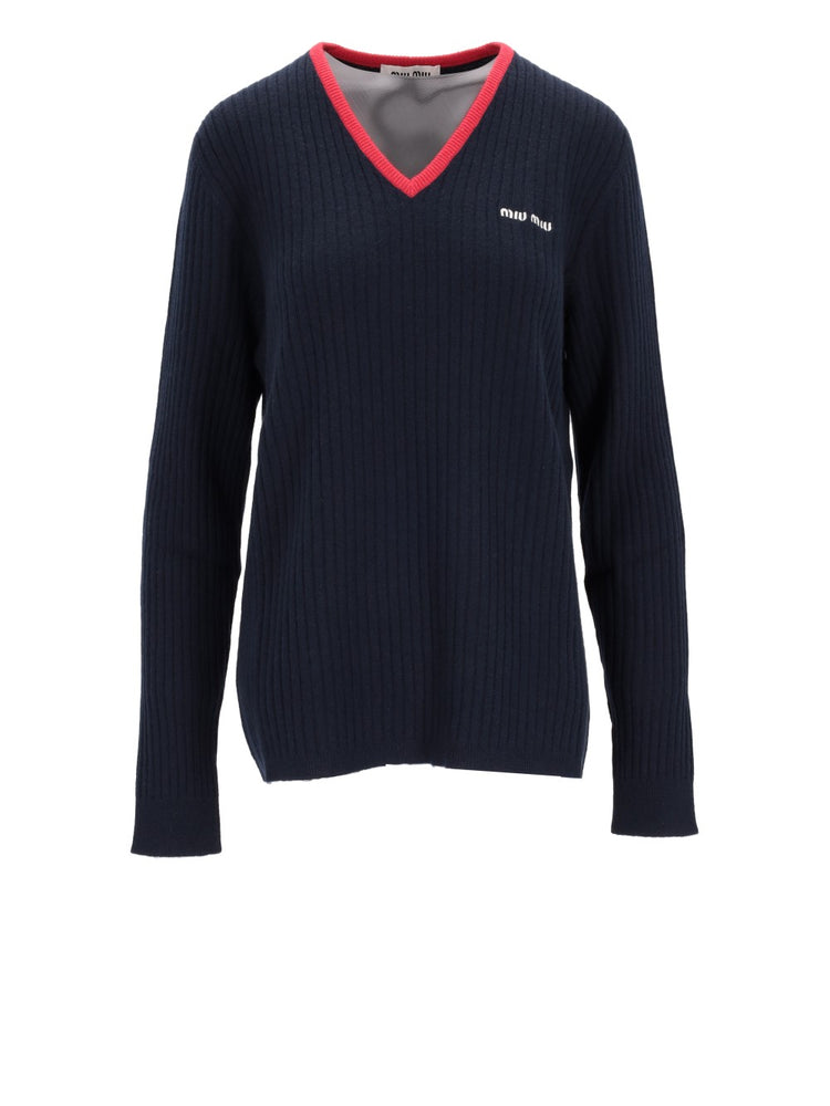 v neck cashmere sweater