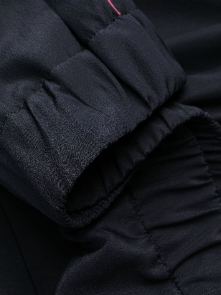 PAROSH straight-leg cropped trousers