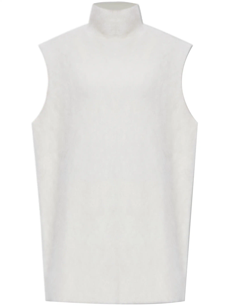 brushed turtleneck sweater