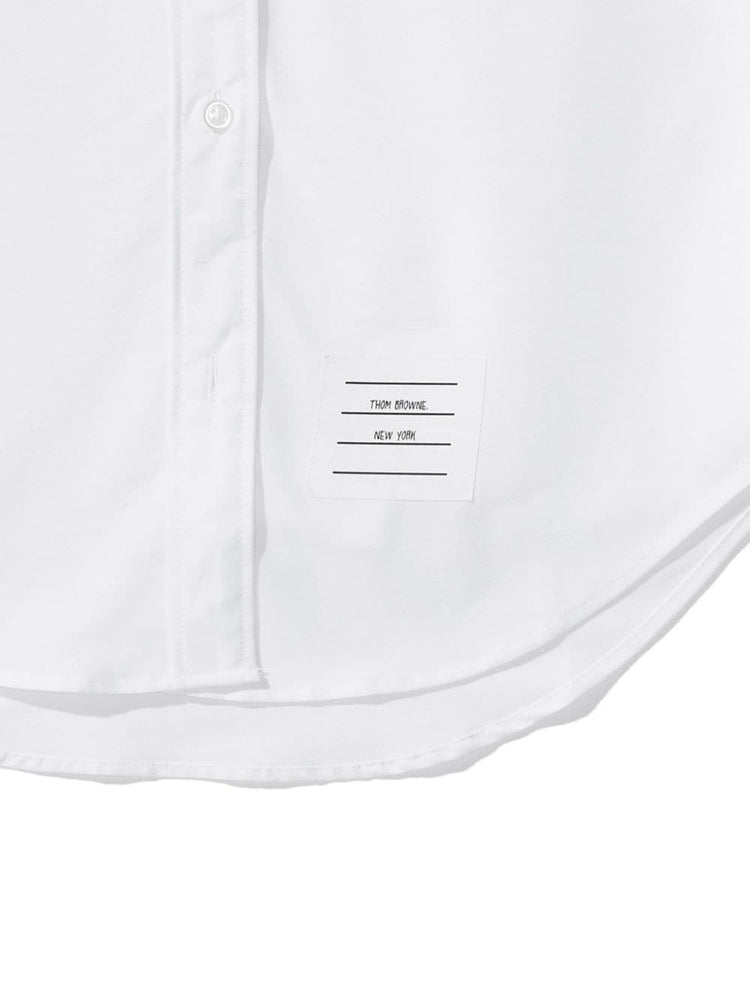 CLASSIC POINT COLLAR SHIRT W/ ENGINEERED SATIN WEAVE 4 BAR IN OXFORD