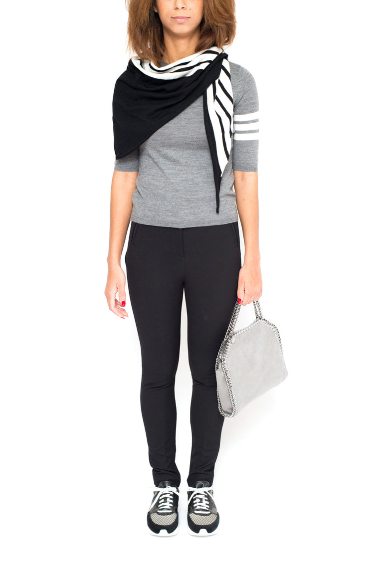 LA ROSE 3/4 merino wool knitwear