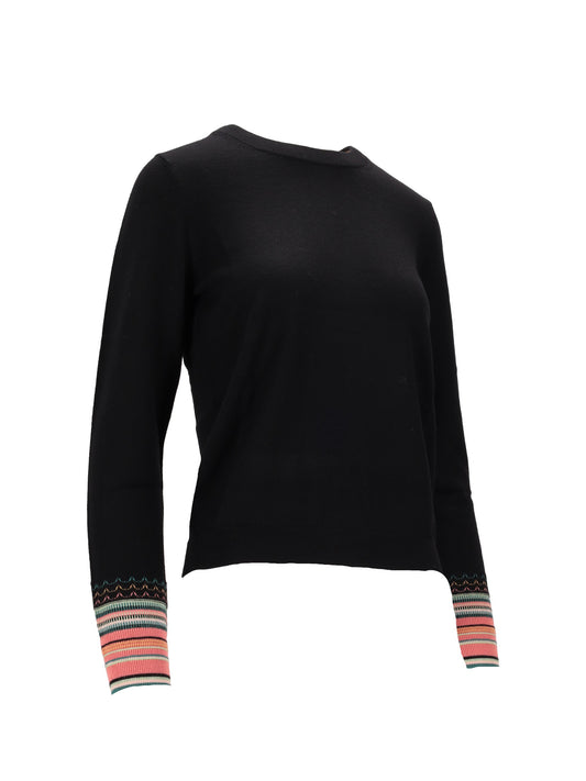 WOMENS KNITTED SWEATER CREW NECK