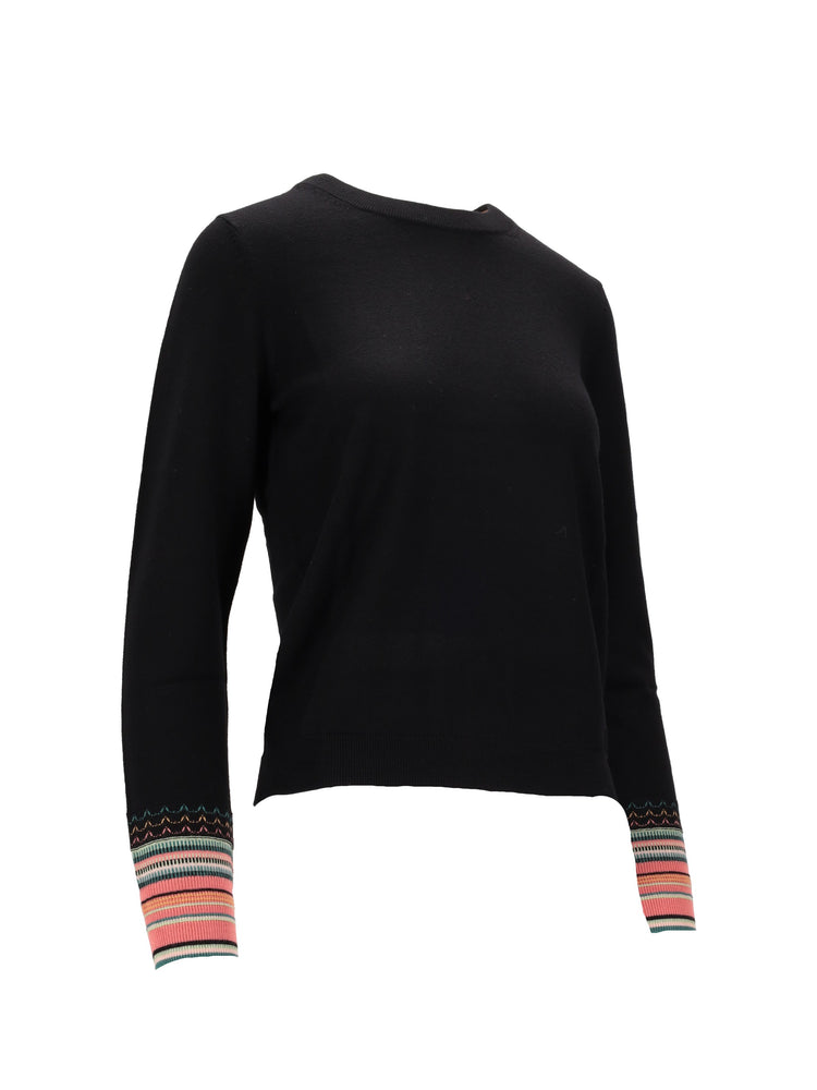 WOMENS KNITTED SWEATER CREW NECK