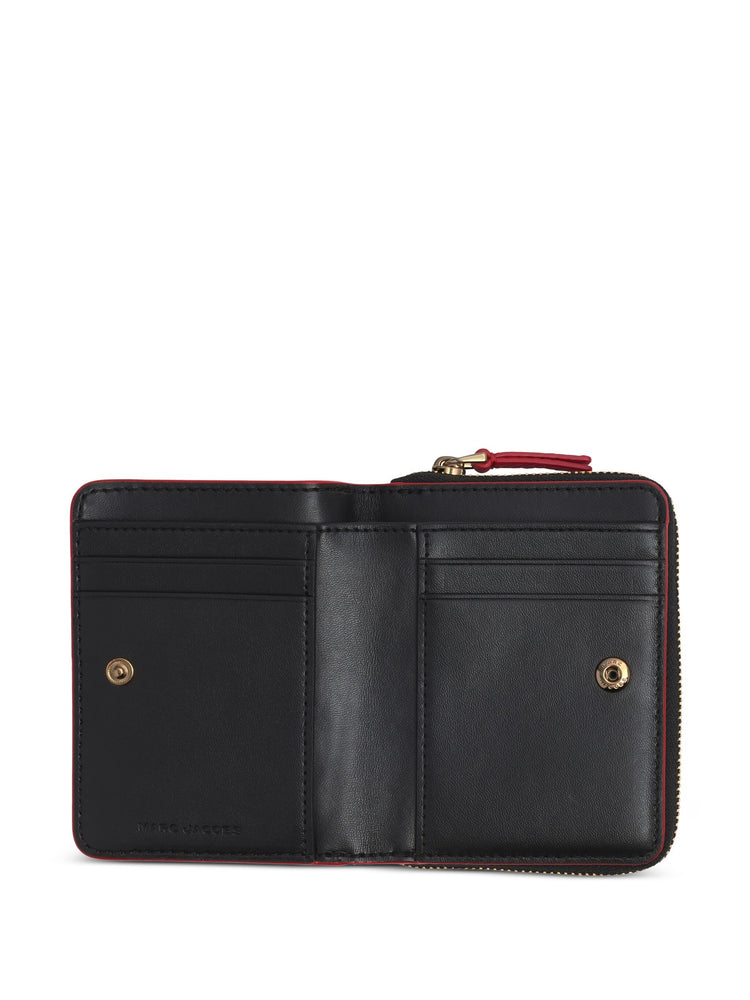 The Leather Mini compact wallet