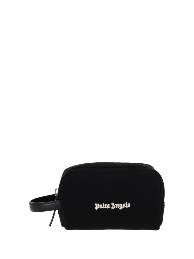 CLASSIC LOGO POUCH BLACK - OFF WHITE
