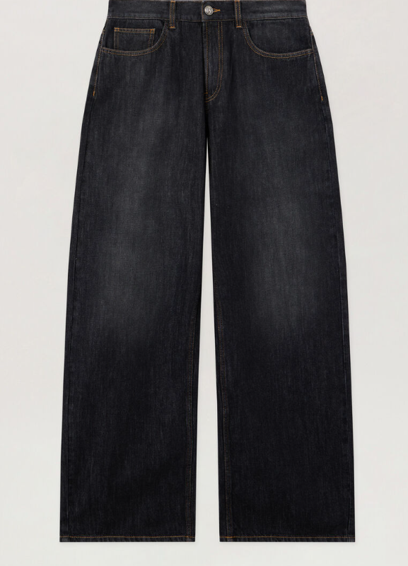 VW CURVED LOGO LOOSE 5 POCKET