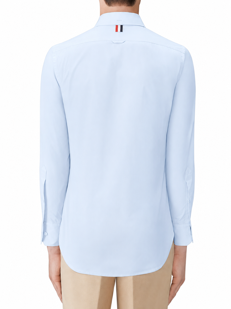 CLASSIC L/S BD PC SHIRT IN SOLID POPLIN