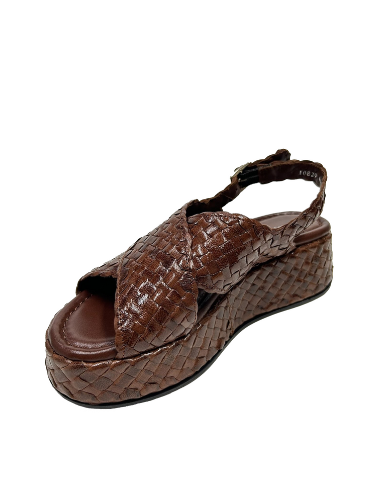Maui platform wooden sandal