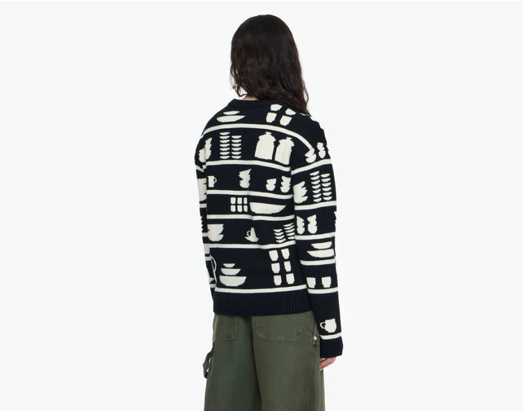 CROCKERY JACQUARD JUMPER
