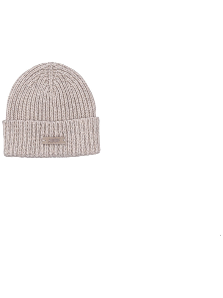 BEANIE MAIN UNISEX T7KS KNIT CREAM