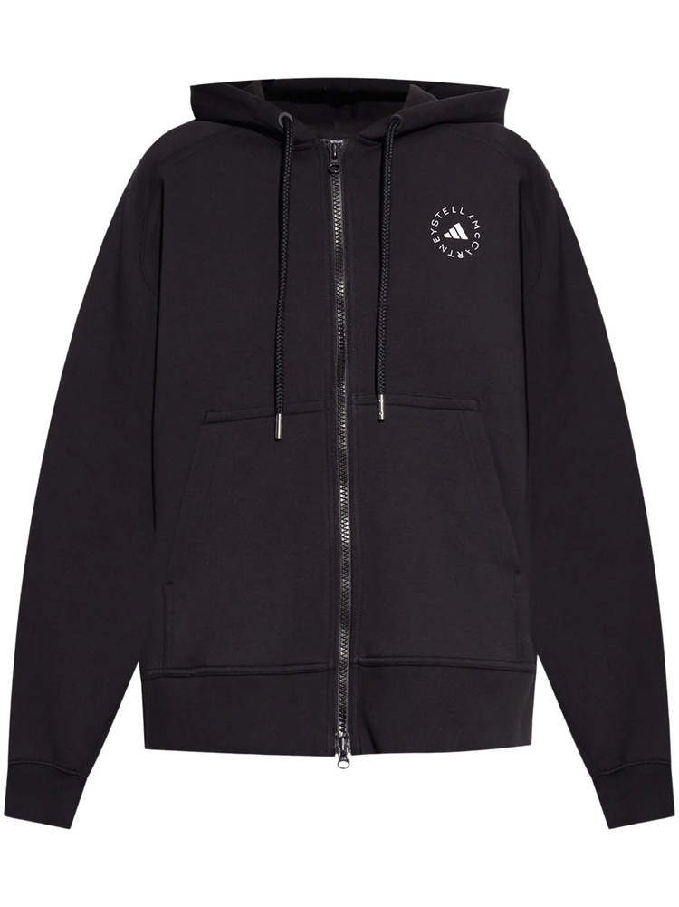 aSMC FZ HOODIE BLACK/WHITE