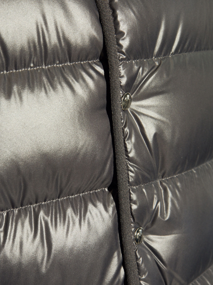 Gourette mock-neck puffer jacket