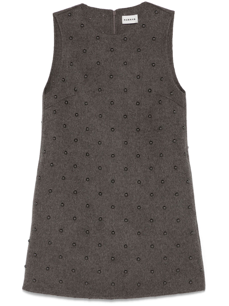 Bleak stud-embellished dress